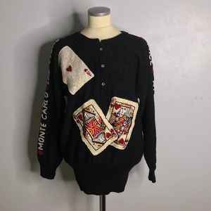 Collector's Bonnie Boerer 80s Las Vegas Sweater Ac